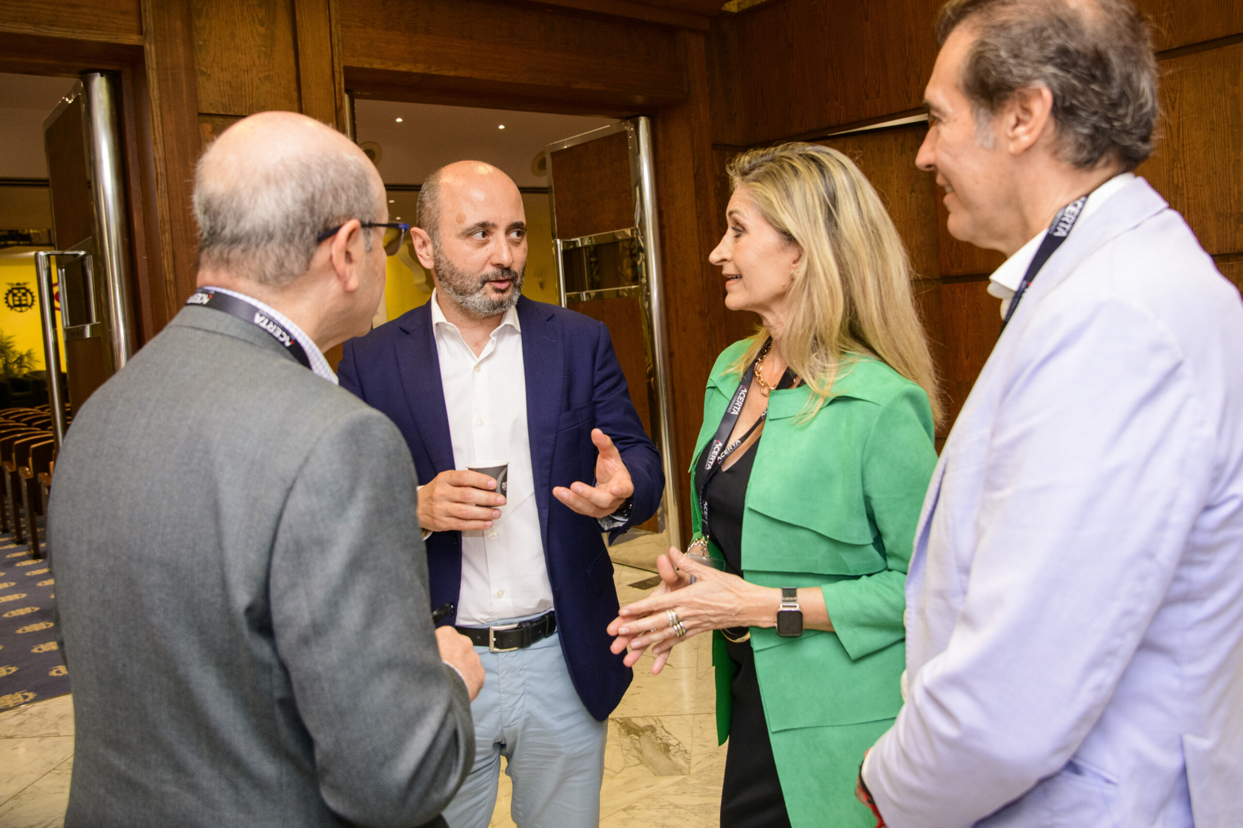 Murcia, April 30, 2026 FORUM PROMOTING QUALITY, INNOVATION, AND SUSTAINABILITY: KEY FACTORS FOR BUSINESS GROWTH Thursday, April 30, 10:30 a.m. MURCIA CHAMBER OF COMMERCE Pl. de San Bartolomé, 3, 30004 Murcia 10:30 a.m. Reception and welcome coffee. 11:00 a.m. Welcome by Matías Romero Olmedo, CEO of ACERTA. 11:15 a.m. Roundtable: Food quality and safety as a driver of competitiveness. Daniel González, CEO of CONFICERT. Marisa Ruiz López, Quality Director at Grupo El Ciruelo. Marta Aguilar Fernández, Quality Assurance Manager at AMC. Ana Gómez Cuenca, Quality Director at Nueva Cocina Mediterránea. Moderator: Ignacio Álvarez, Director of the FOOD Division at ACERTA. 12:00. Roundtable: Public funding, incentives, and opportunities to promote innovative projects in Murcia. José Manuel Belda Cuadrado, Managing Partner for the Southeast Region at Evalue Tinexta Innovation Hub. Almudena Martínez Herrera. Head of Public Funding at Cella Medical Solutions. Joaquín Gómez. Director of the Institute for Economic Development of the Region of Murcia. Cristina Gilabert Molina. Director of Pons IP Alicante. Moderator: Mónica Aguilar. Director of International Relations and Communication at ACERTA. 12:45. Conclusion and acknowledgments. 13:00. Institutional Closing Remarks: María Isabel López Aragón, Regional Minister of Business, Employment, and Social Economy of the CARM. 1:15 PM. Cocktail Reception – Networking. Hosted by: Ginés Soriano Forte. Journalist. Photo: José Luis Ros Caval