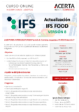 Actualización IFS Food Versión 8 online - Septiembre 2023