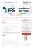 Actualización IFS Food Versión 8 - presencial - Septiembre 2023